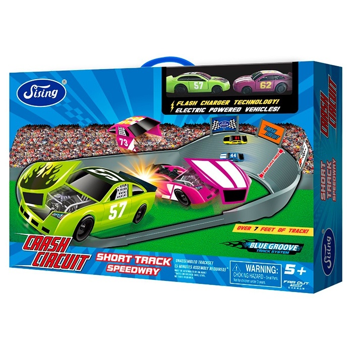 Трек SS058 машина, 2шт.(їздять, акум,розкладається),блок запуску машинки (бат.),кор.,51,5-35,5-8,5см