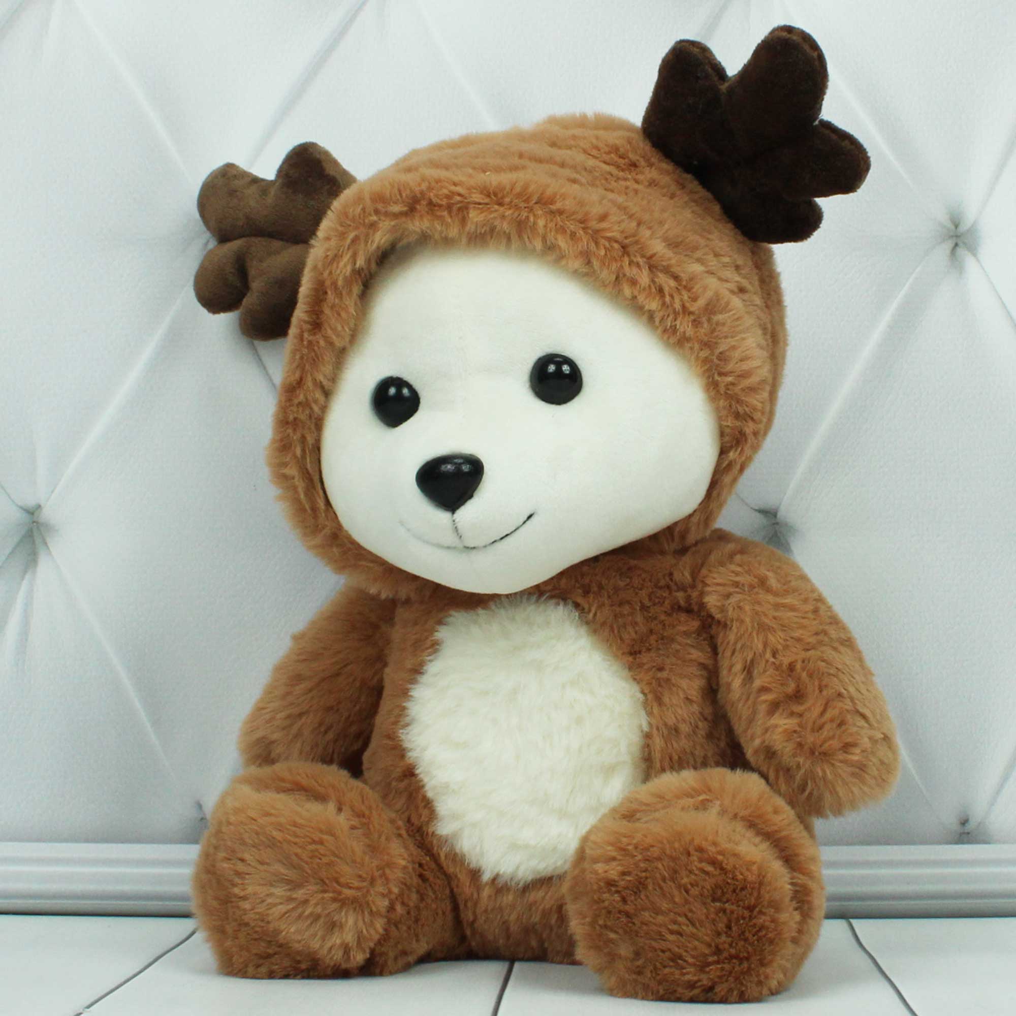 М'яка іграшка "Ведмедик в капюшоні (олень)", Копиця арт.00004-4