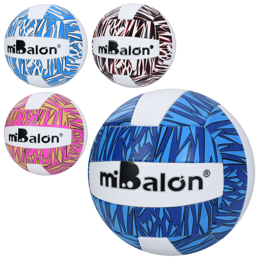 М'яч волейбольний MS 4862 офіційний розмір, ПВХ, 240-260г, 4 кольори, у пакеті