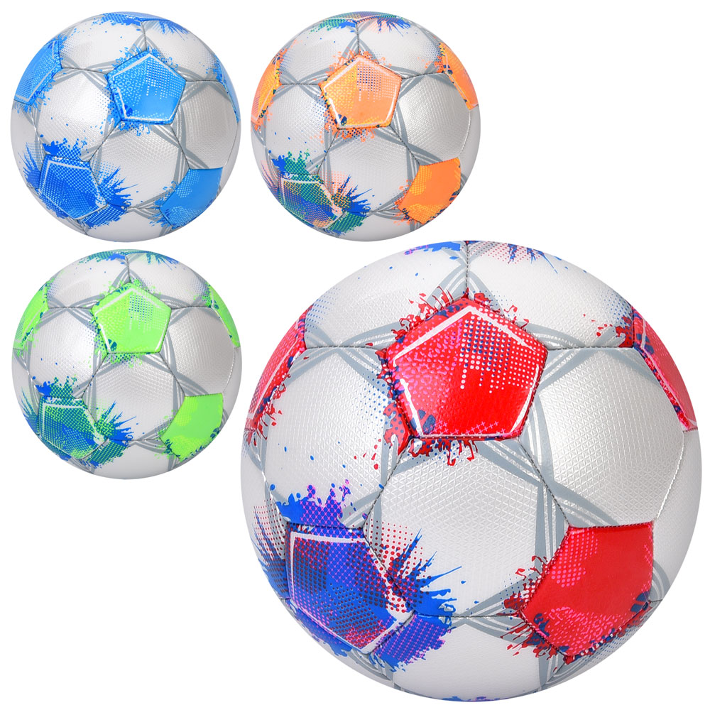 М'яч футбольний MS 4861розмір 4, 400-420г, 4 кольори, у пакеті