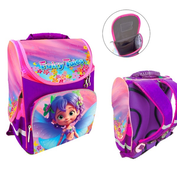 Ранець-короб ортопедичний, Фея 34*26*15см, Space, Д