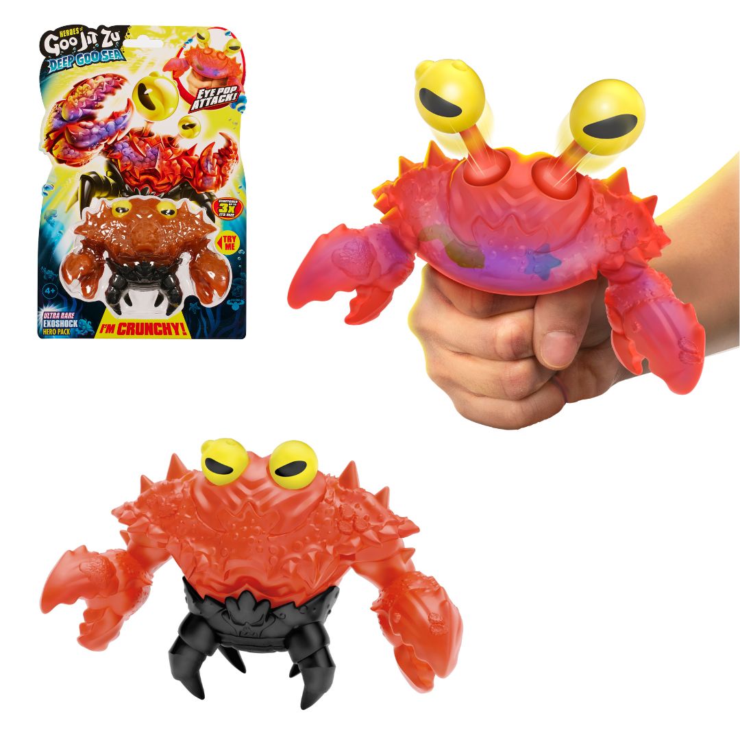 Герої Гуджитсу. Рідкісна фігурка, що розтягується Екзошок .ТМ "GooJitZu"