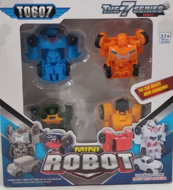 Фотография 1 товарной позиции интернет-магазина детских игрушек www.smarttoys.com.ua Іграшка Міні Робот 338-4Р