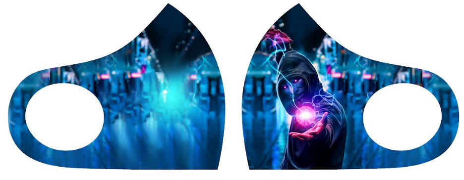 Маска Pitta Print S Anonymous 4																						