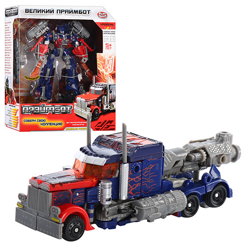 Трансформер H 601/8107 Праймбот, робот-трейлер, кор., 27-22-10 см