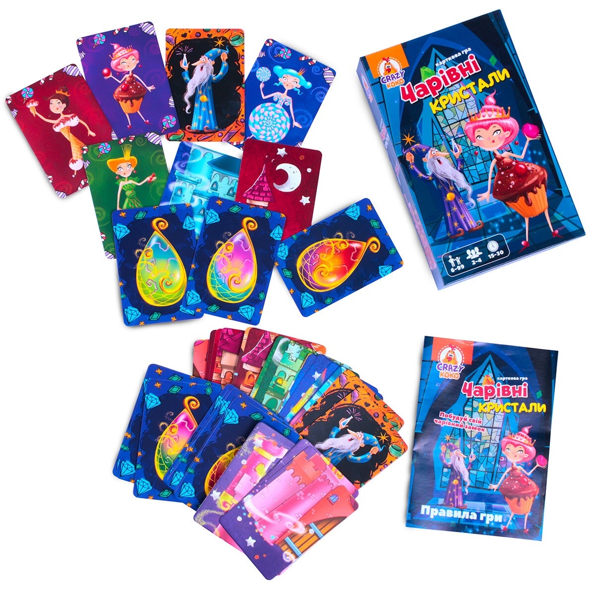 Гра настільна Vladi Toys розважальна.Чарівні кристали. VT8077-04 (укр)