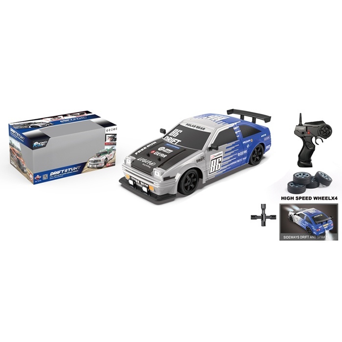 Машина SC16A07 радіокер.2,4G,4WD,1:16,пара,небит.корпус,змін.колеса,акум.,USB,світло,кор.,37-22-17см