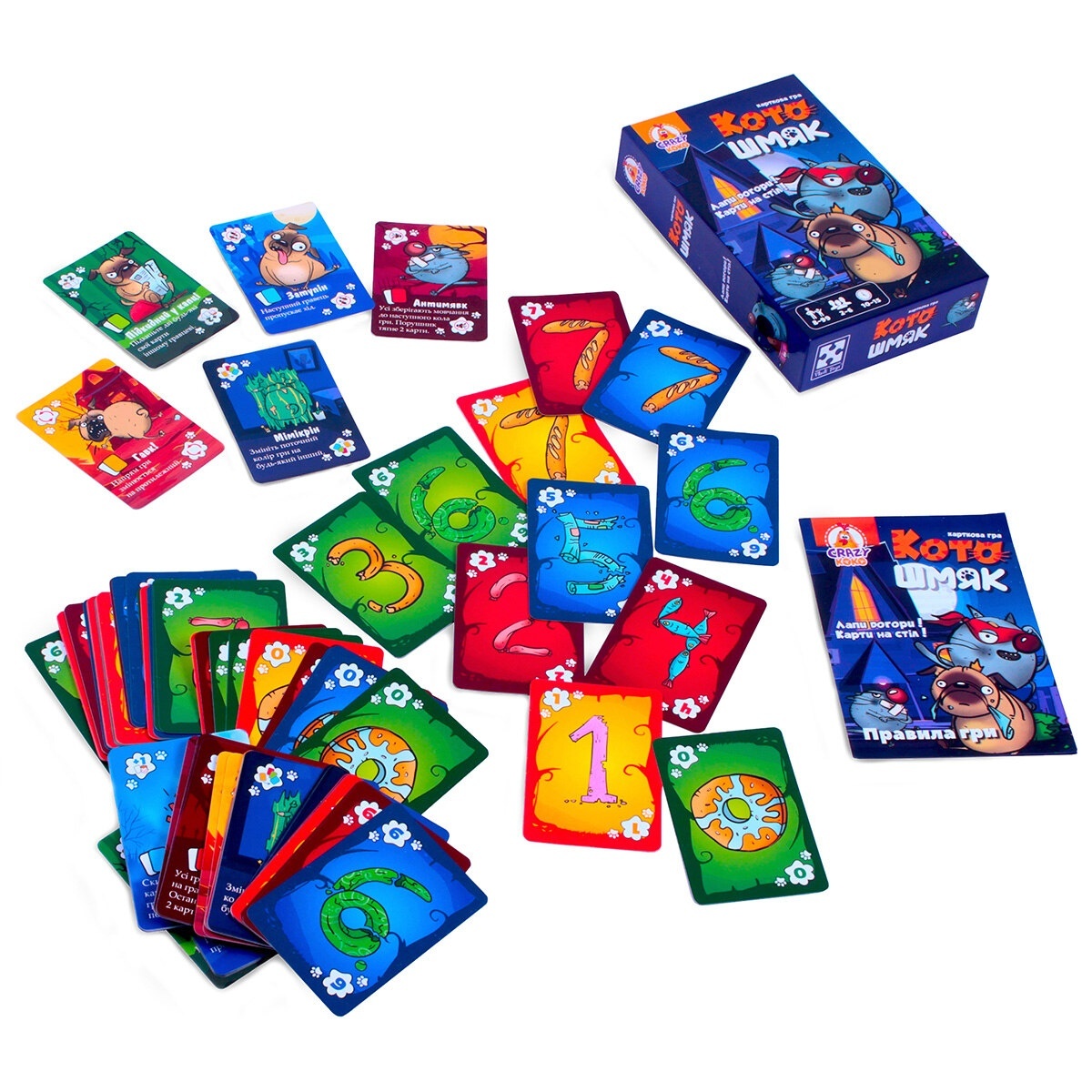 Гра настільна Vladi Toys розважальна. Котошмяк. VT8077-01 (укр)