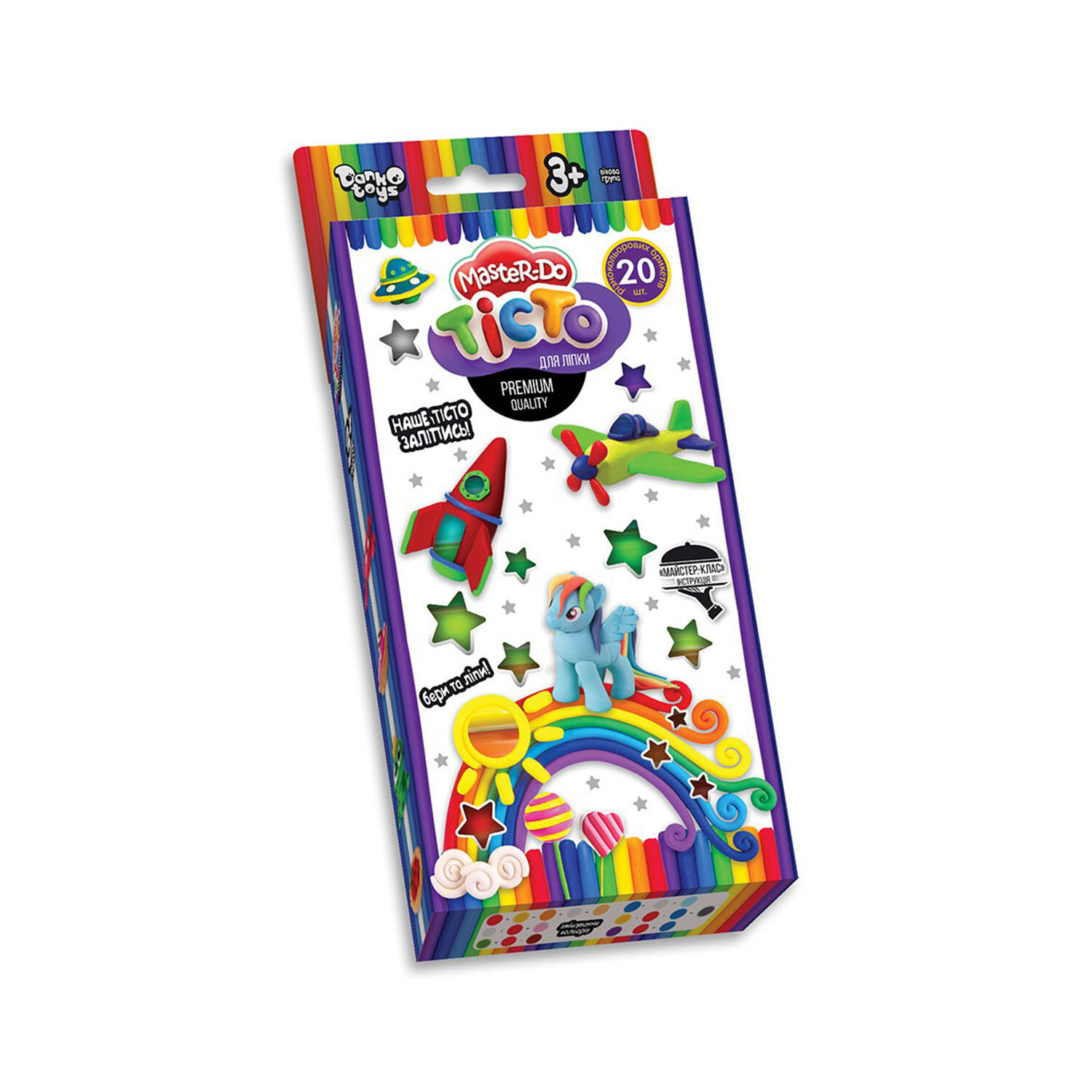 Фотография 1 товарной позиции интернет-магазина детских игрушек www.smarttoys.com.ua Тісто для ліплення 