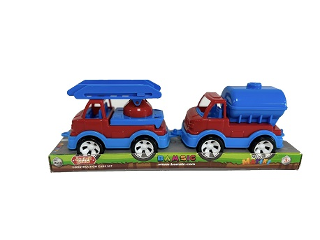 "Mini Matiki "планшет  2(пожежна, водовоз) арт. 002/11, (13,5 см), Набір дитячий, Бамсик