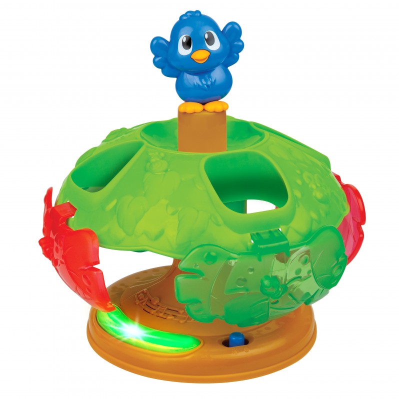 Сортер-дзига 0752-NL WinFun  заводна, 4 фігурки, муз., світло, бат., кор.
