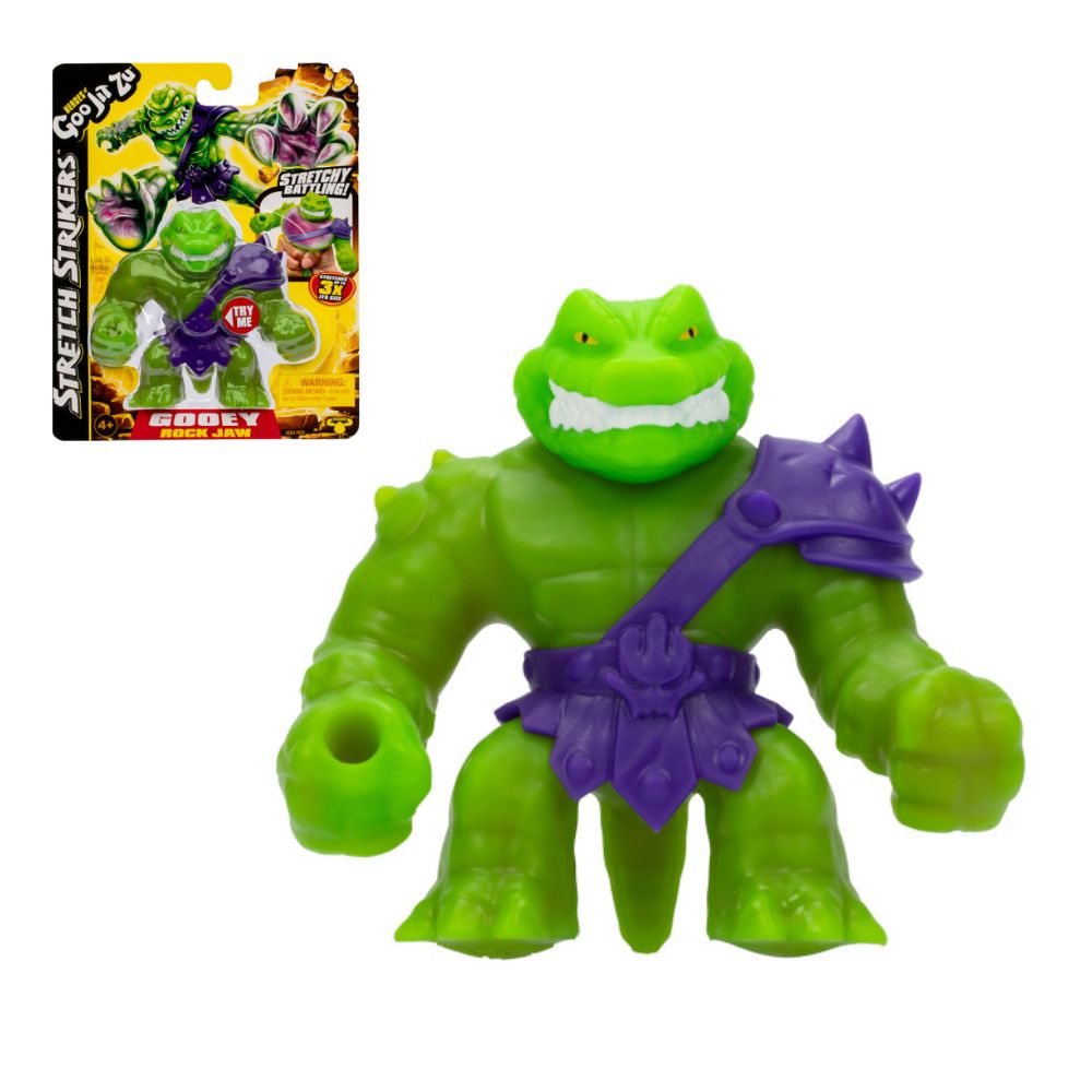 Герої Гуджитсу. Фігурка, що розтягується Рок Джо (Стретч Страйкерс). ТМ "GooJitZu"