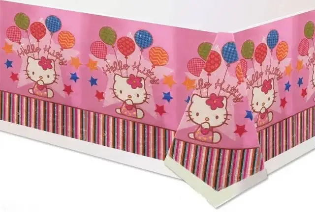 Дитяча скатертина на стіл "кішечка" (110*180)