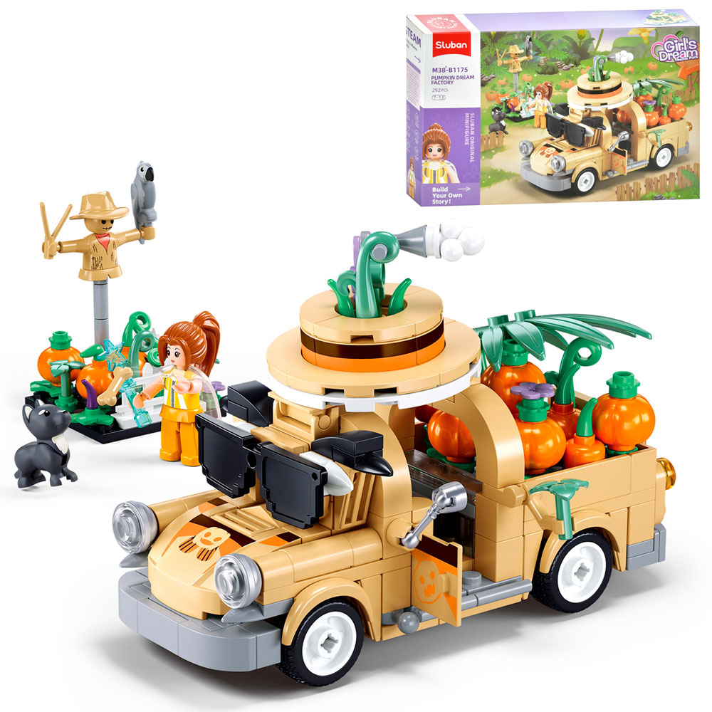 Конструктор SLUBAN M38-B1175 "Girls Dream": Гарбузова фабрика" 292 дет.