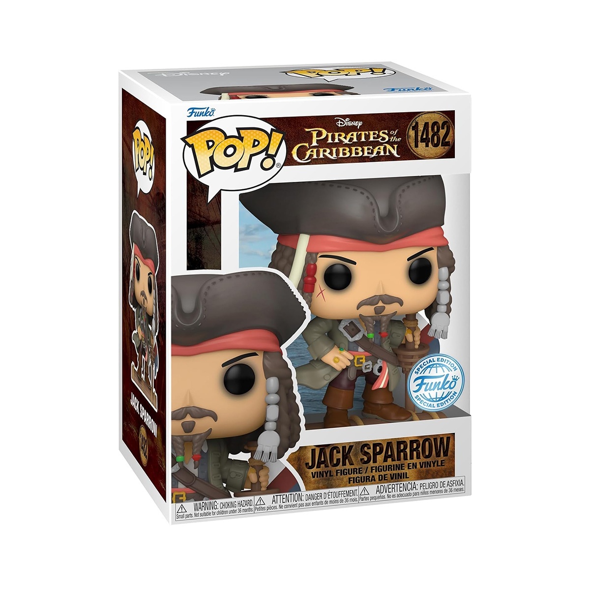 Ігрова фігурка FUNKO POP! серії "Пірати Карибського моря" - ДЖЕК СПАРРОУ
