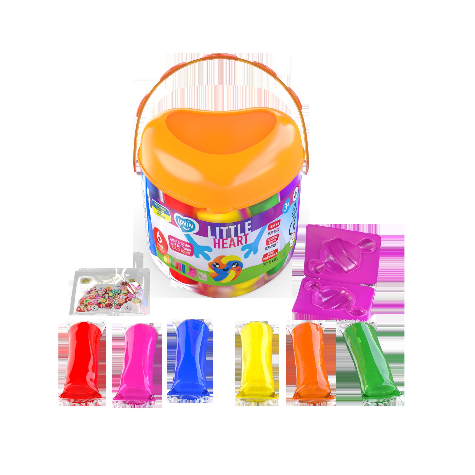 Little Heart ТМ Lovin Набір для ліплення з тістом