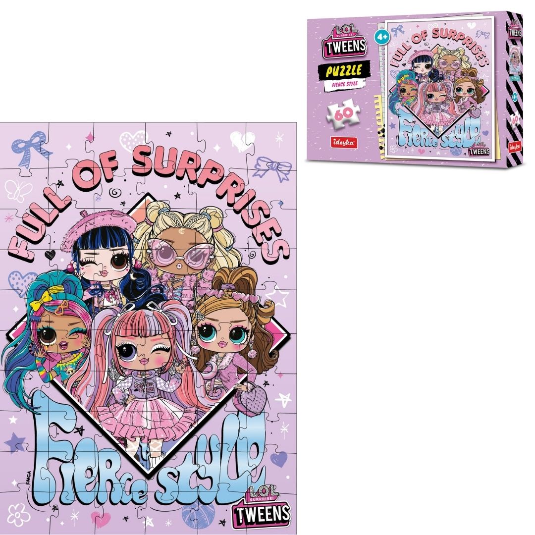 Пазли L.O.L. Surprise! Tweens Fierce Style, 60 елементів