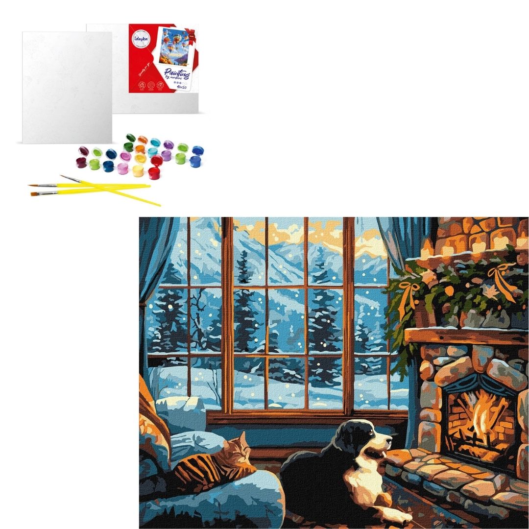 КНО (в обкладинці) "Тепло каміна" 40х50см