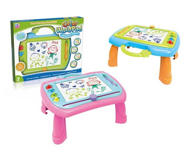 Фотография 1 товарной позиции интернет-магазина детских игрушек www.smarttoys.com.ua Ігровий столик 009-2032 (24) 2 кольори, висота 17см, 4 магніти, в коробці