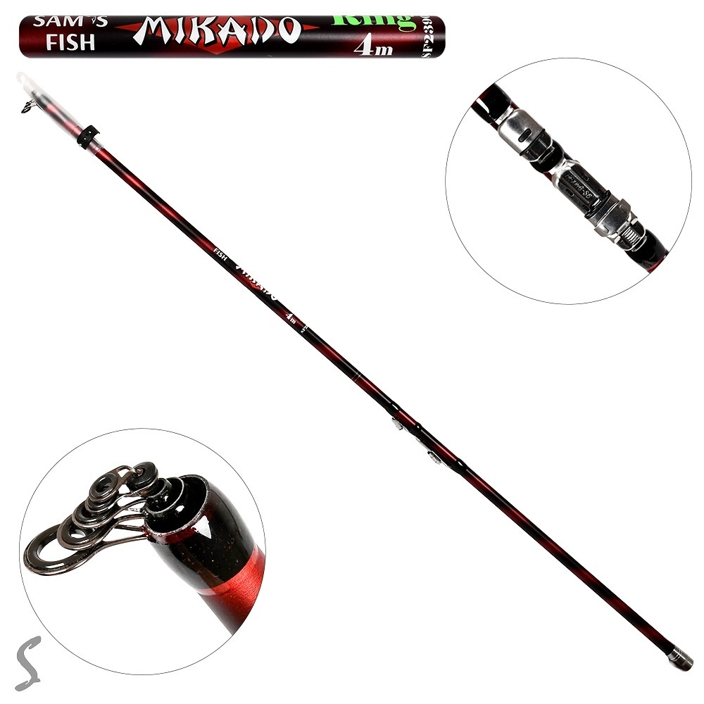 Вудка з кiльцями "Mikado" 4м, SF23903