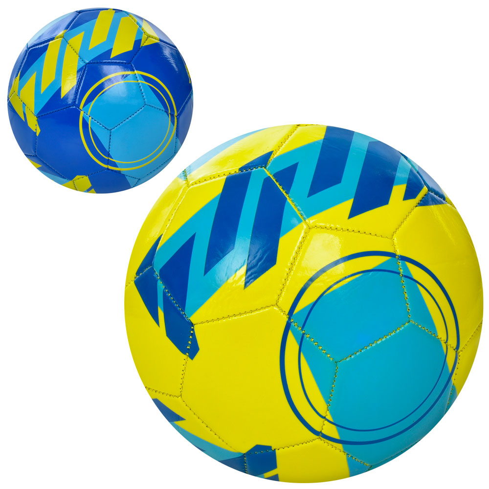 Фотография 1 товарной позиции интернет-магазина детских игрушек www.smarttoys.com.ua М'яч футбольний EV-3384 розмір 5, ПВХ 1,8мм, 300-320г, 2 види, кул.