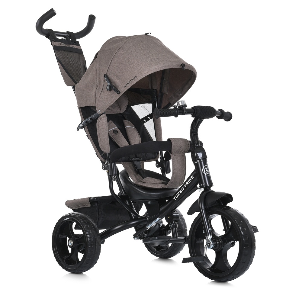 Велосипед MT 1005-5 3 кол. EVA (12/10), вільний хід коліс, гальма, підшипник, коричневий.