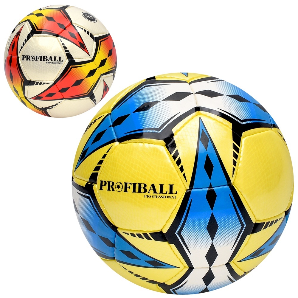М'яч футбольний 5000-2 розмір 5, Snake ПУ, ручна робота, 32 панелі, 410-430г, 2 кольори, кул.
