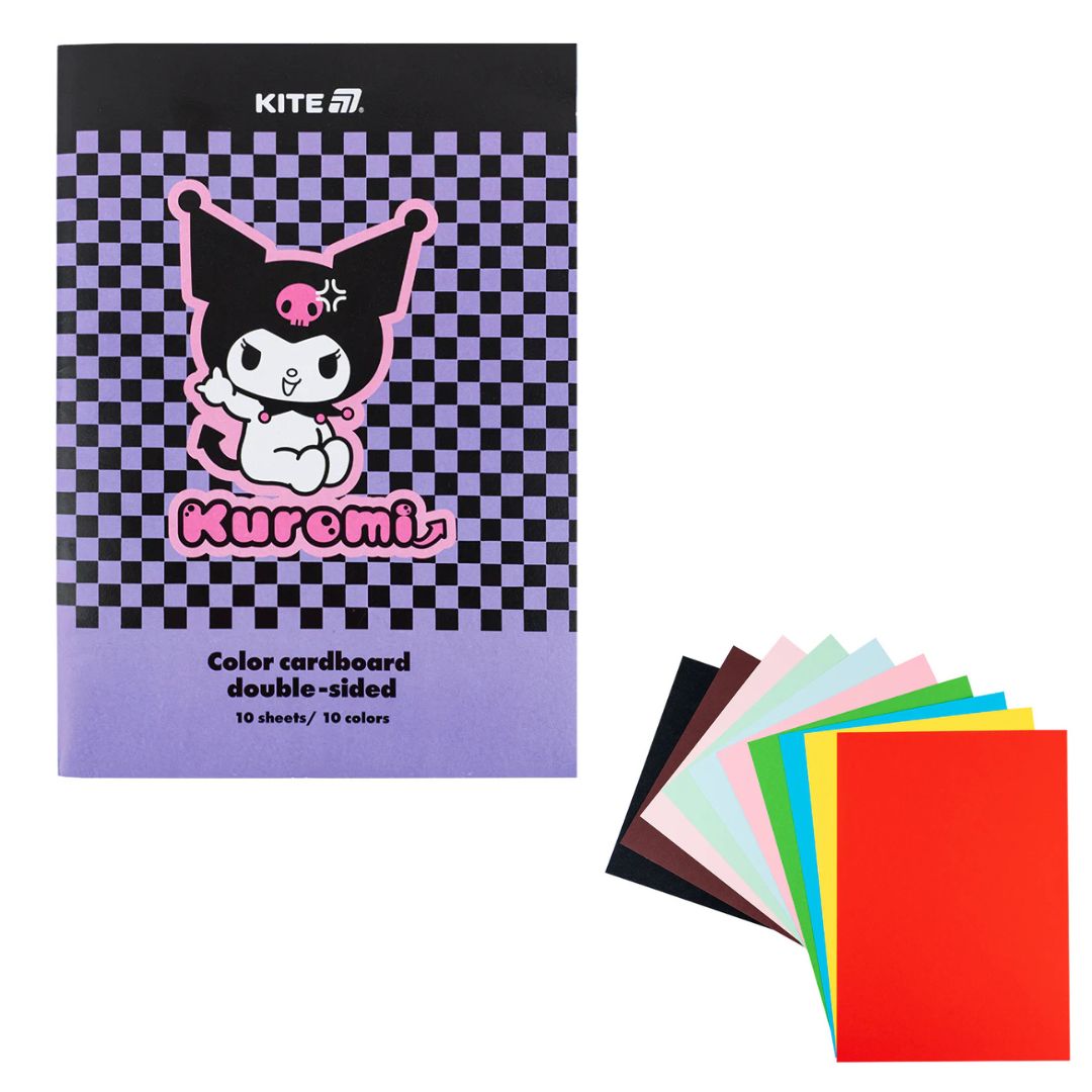 Картон кольор. двостор. (10арк/10кол), А4 HK-2