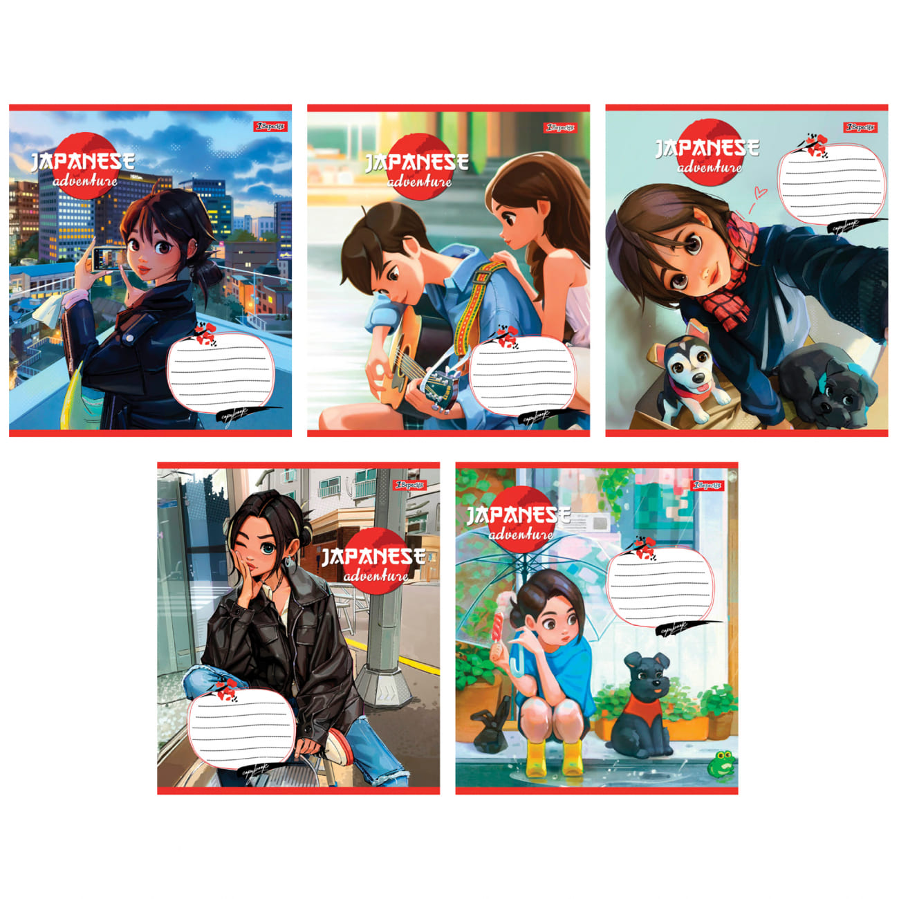 А5/36 кл. 1В Japanese adventure, зошит для записів