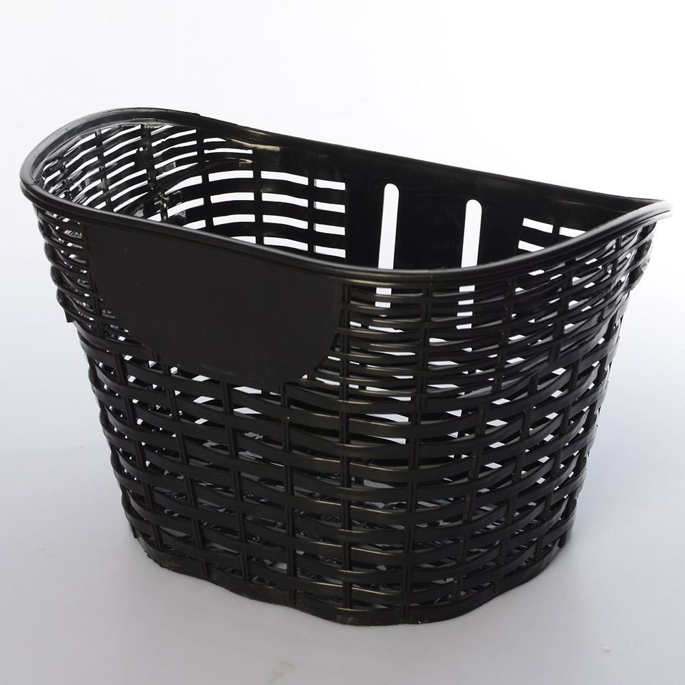 Кошик AS1910 для 18-20 д., пластик, чорний, розмір 26-17-19,5 см.