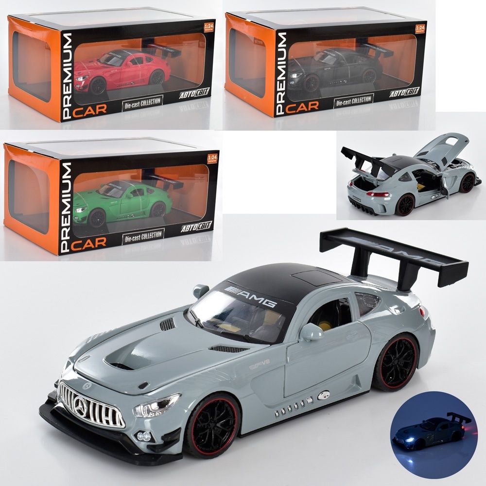 Машина AP-1785 АвтоСвіт, мет., інерц., гум.колеса, 4 кольори, муз., світло,бат.-таб.,кор.,28-13-17см