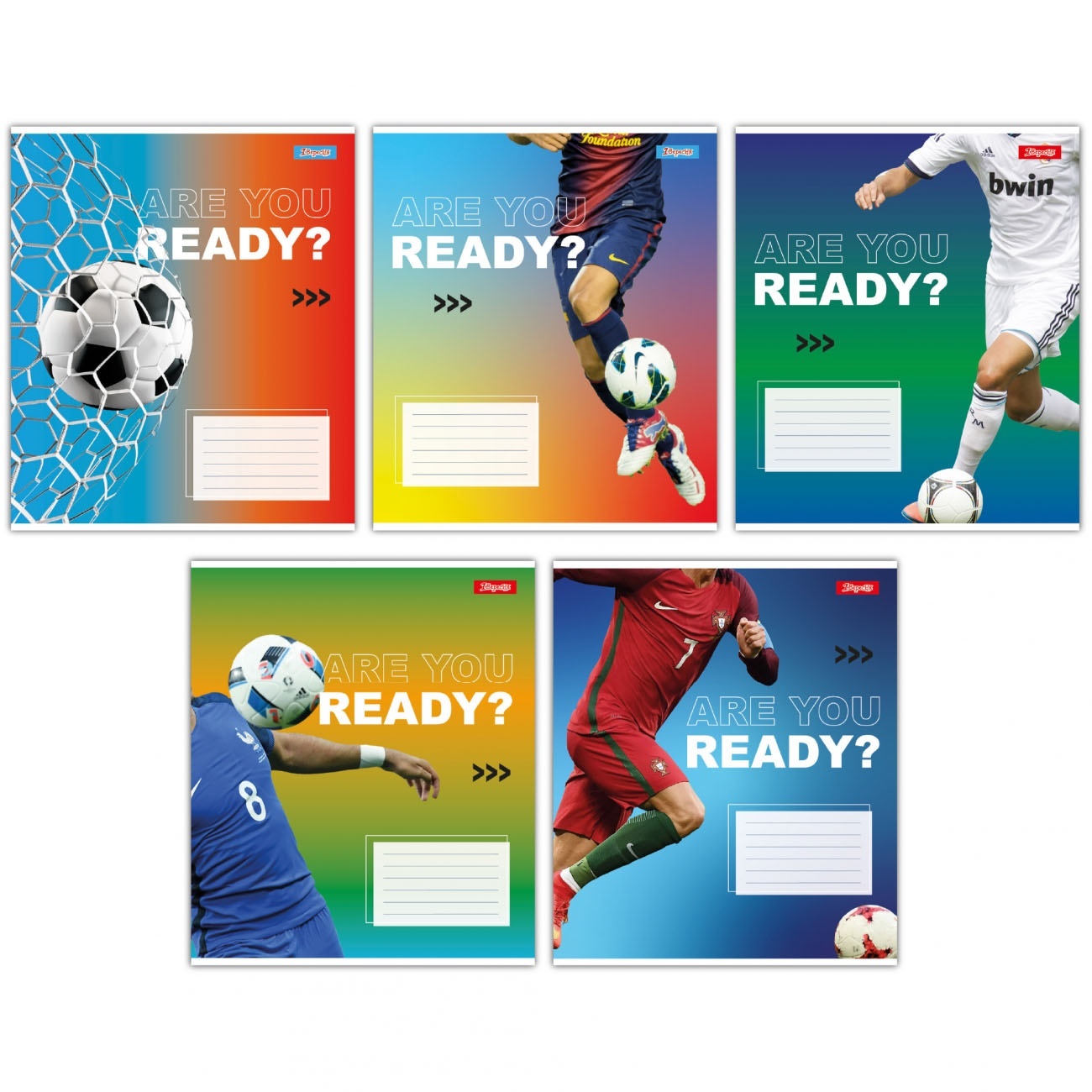 А5/36 лін. 1В Are you ready, зошит для записів