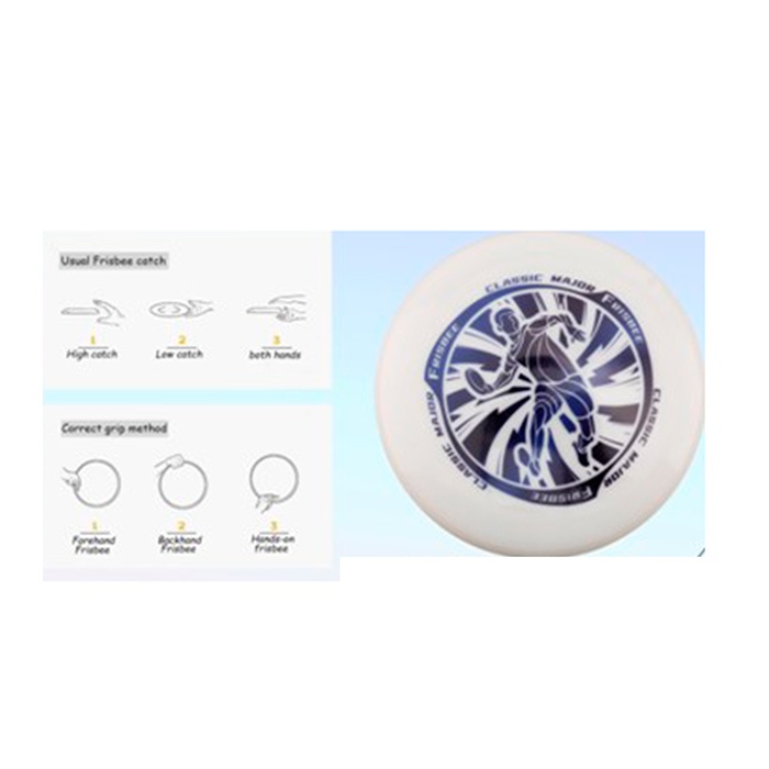 Літаюча тарілка MR 1346 фрісбі, кул., 30-30-3 см.