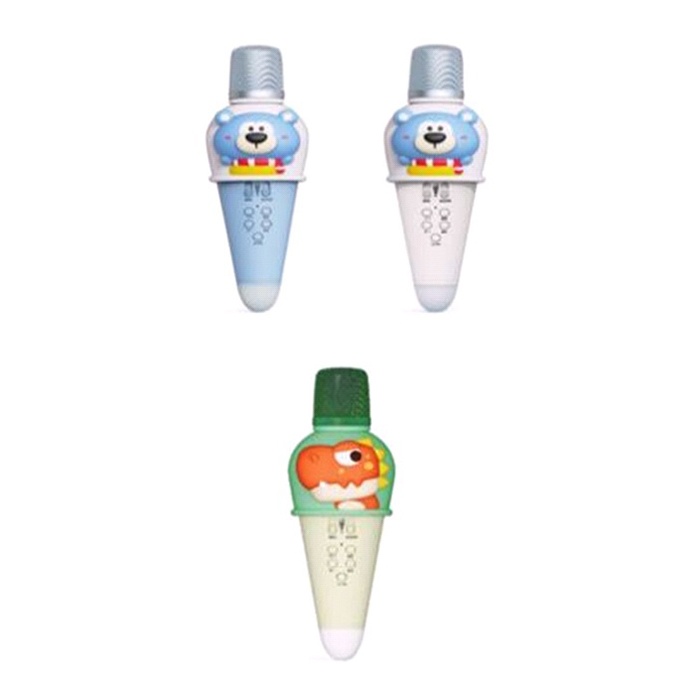 Мікрофон XL-640-660 акум., 5W, 1800mA, USB, 2 види/мікс кольорів, світло, кор., 22-9-8 см.