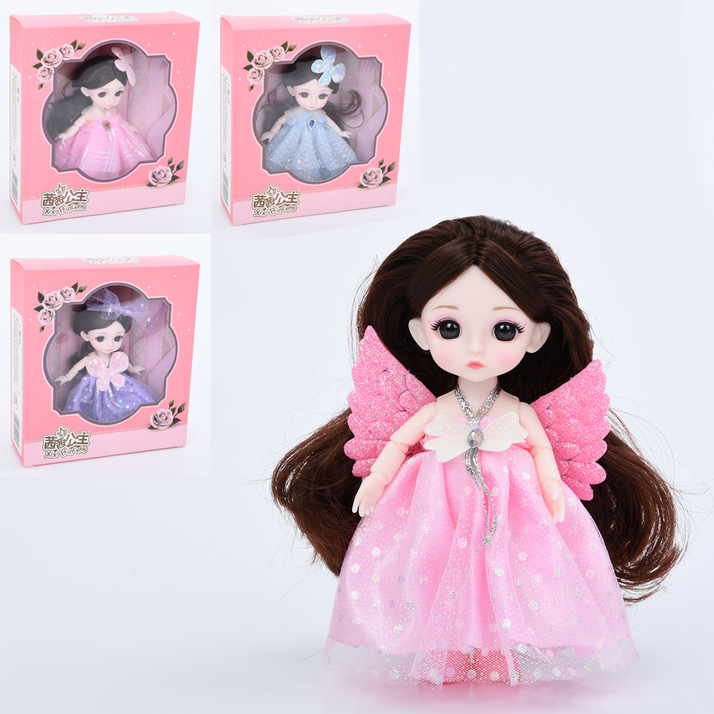 Лялька YC8003-8A мікс видів, кор., 18-20-6 см.