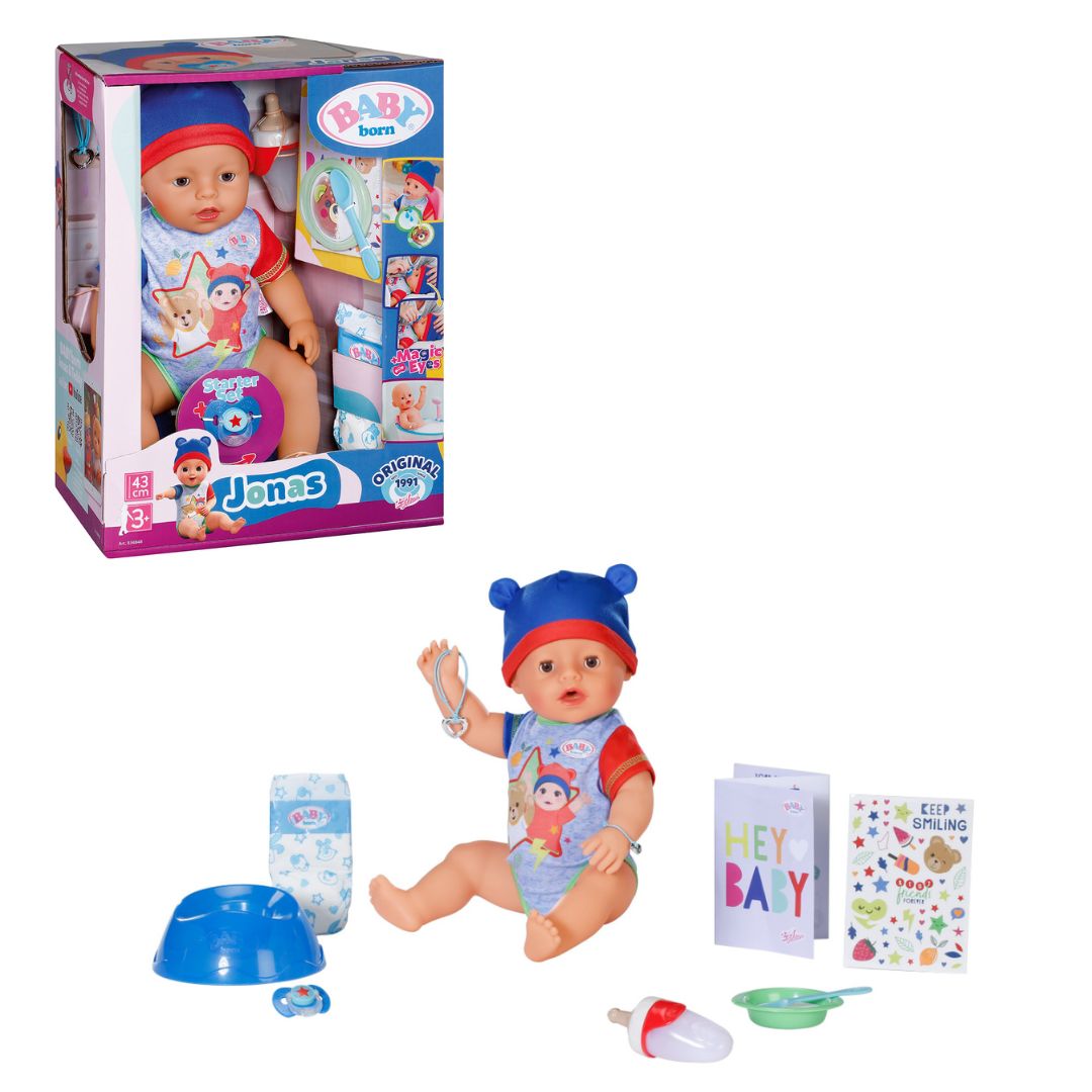 Лялька BABY BORN – ДЖОНАС (43 cm, з аксесуарами)