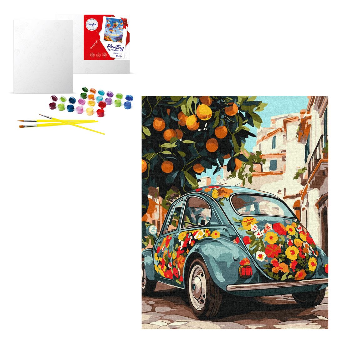 Набір для розпису по номерах "Витонченість Італії" 40х50см