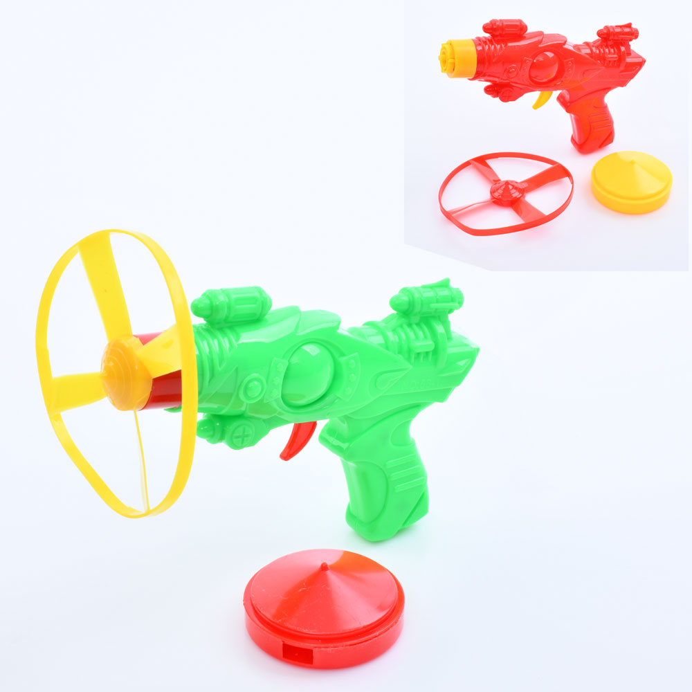 Вертушка TD2023111 на запуску (пістолет), мікс кольорів, кул., 11,5-15-3 см.