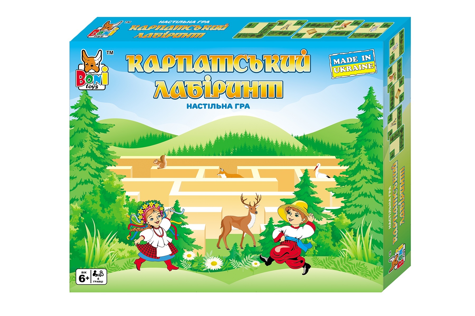 Настільна гра "Карпатський лабіринт" 