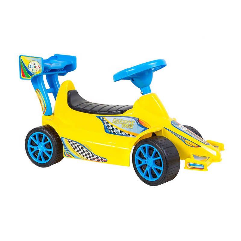 Фотография 1 товарной позиции интернет-магазина детских игрушек www.smarttoys.com.ua гр Каталка Формула Супер спорт 894 (1) жовта (лимонна) 