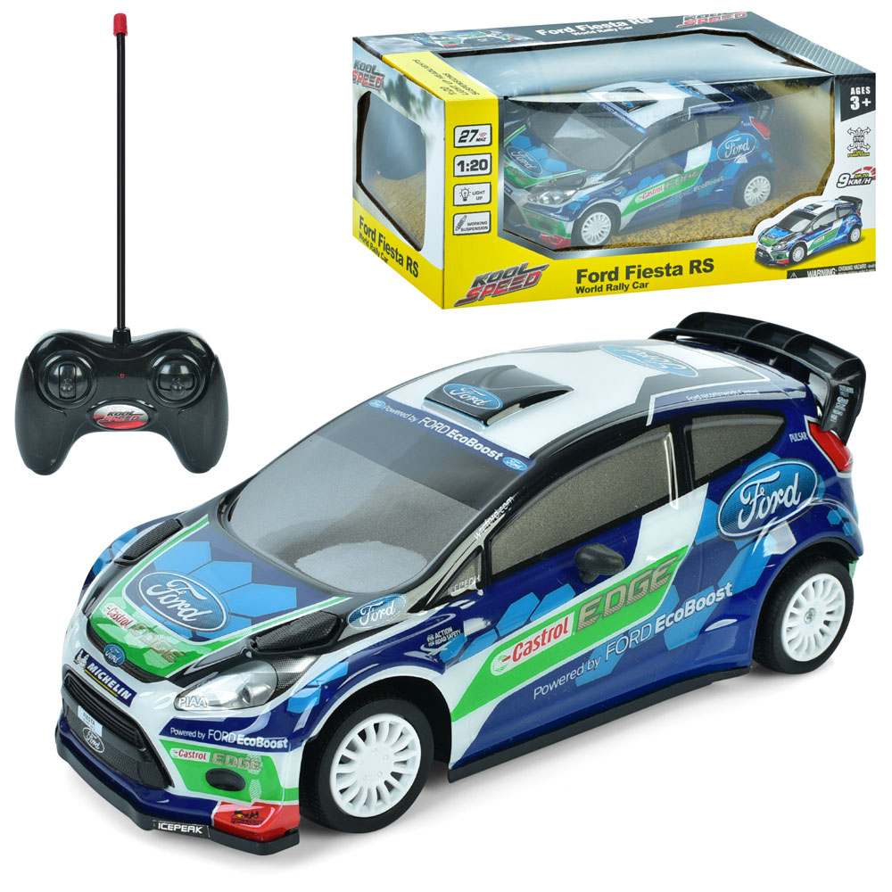 Машина 10451 радіокер.27МГц,Ford Fiesta RS WRC,1:20,небит.корпус,гум.колеса,світло,бат.,кор.,30-14-1