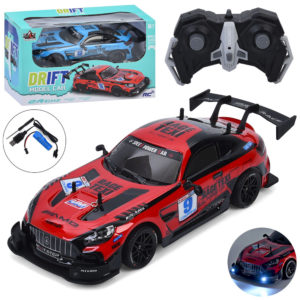 Машина RQ3083 радіо/к2,4G, акум, 30см, 1:16, корпус не б'ється, гумові колеса, світло, USB,2 кольори