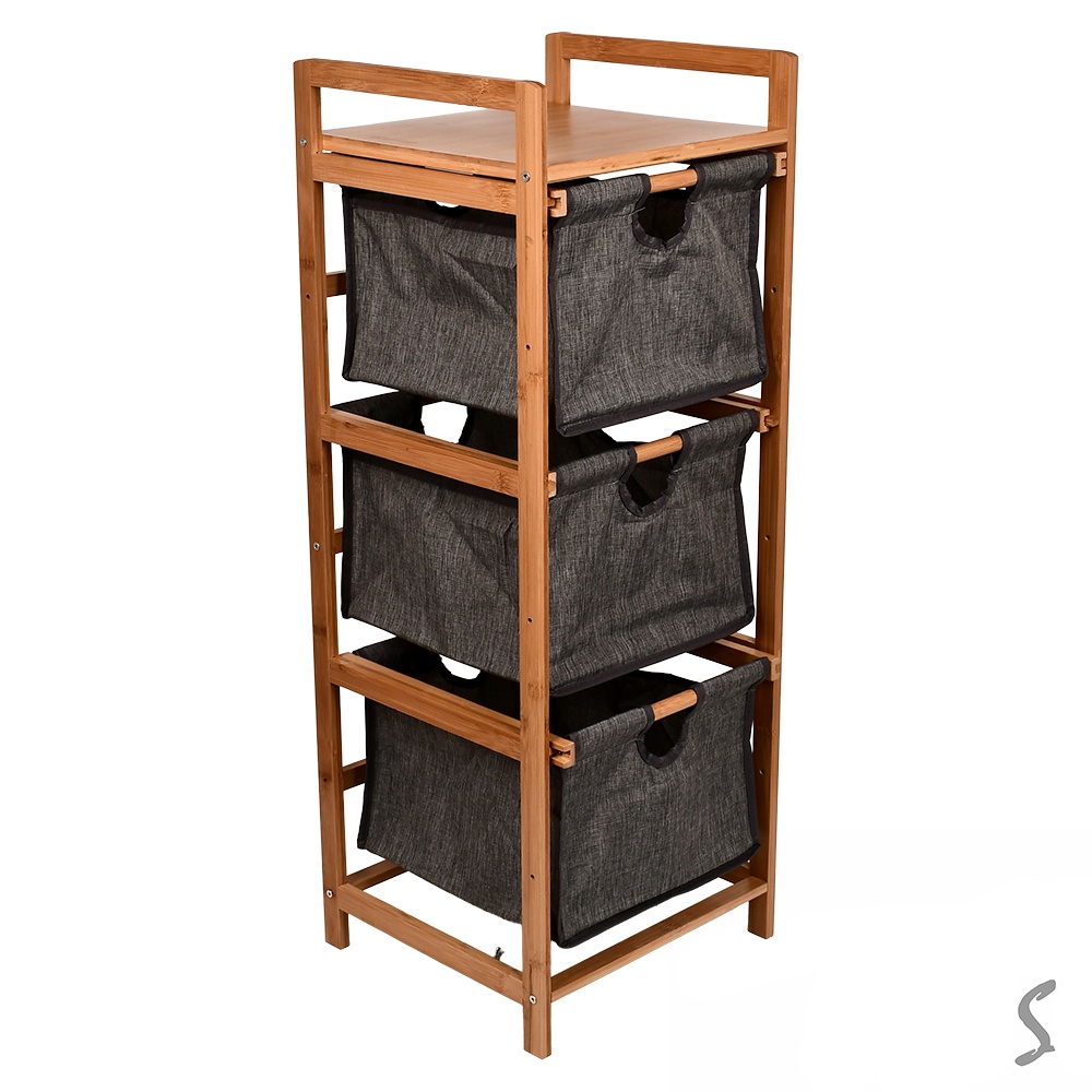 Етажерка підлогова 3яр 34*32*91см., R35236