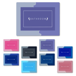 Килимок суперпоглинаючий у ванну 120*150см прямокут. R30937-150