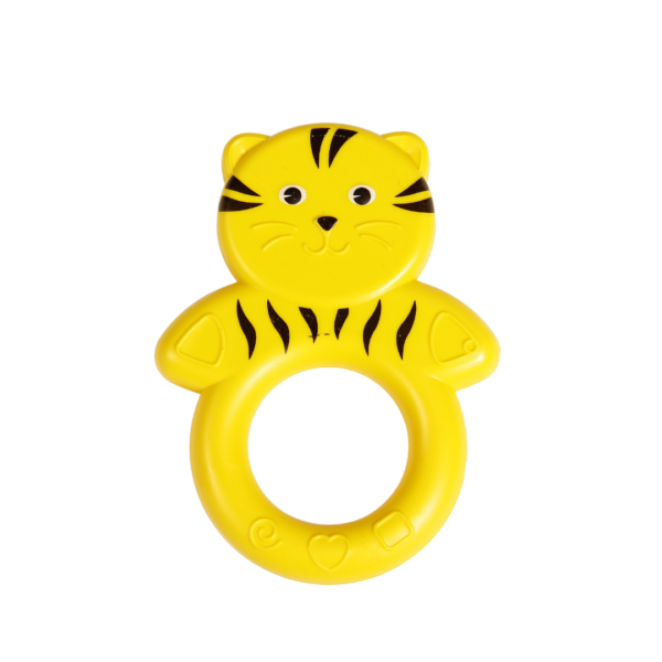 1612 Іграшка-брязкальце "Котик", кольорове