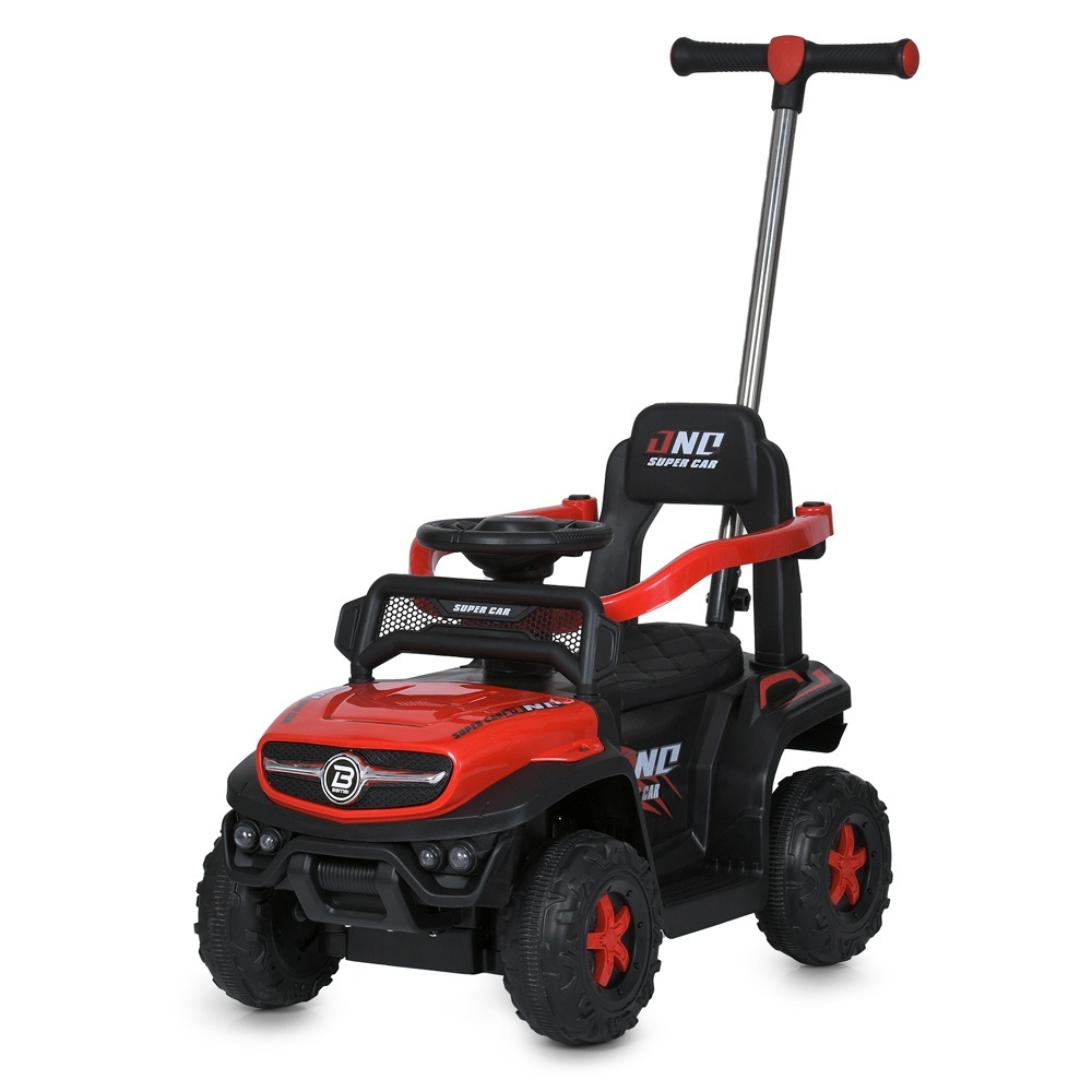 Джип M 5788EBLR-3 радіокер.2,4G,3в1,1акум.6V7AH,2мот.14W,EVA,MP3, bluetooth,шкіра,муз.,світло,черв.