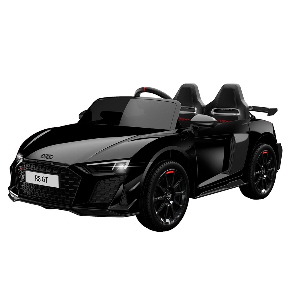 Машина M 6310EBLR-2 радіокер.2,4G, 2мотор45W,1акум12V12AH, USB,MP3,EVA,BT,музика,світло,шкіра,чорний