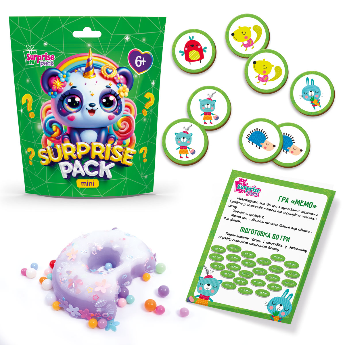 Набір для творчості Vladi Toys із сюрпризами "Surprise Pack Mini 4" VT8040-04