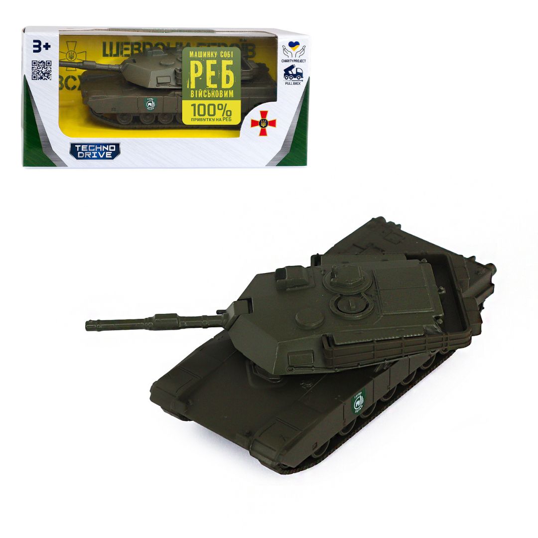 Модель серії "Шеврони Героїв" – ТАНК – "1 ОТБр"