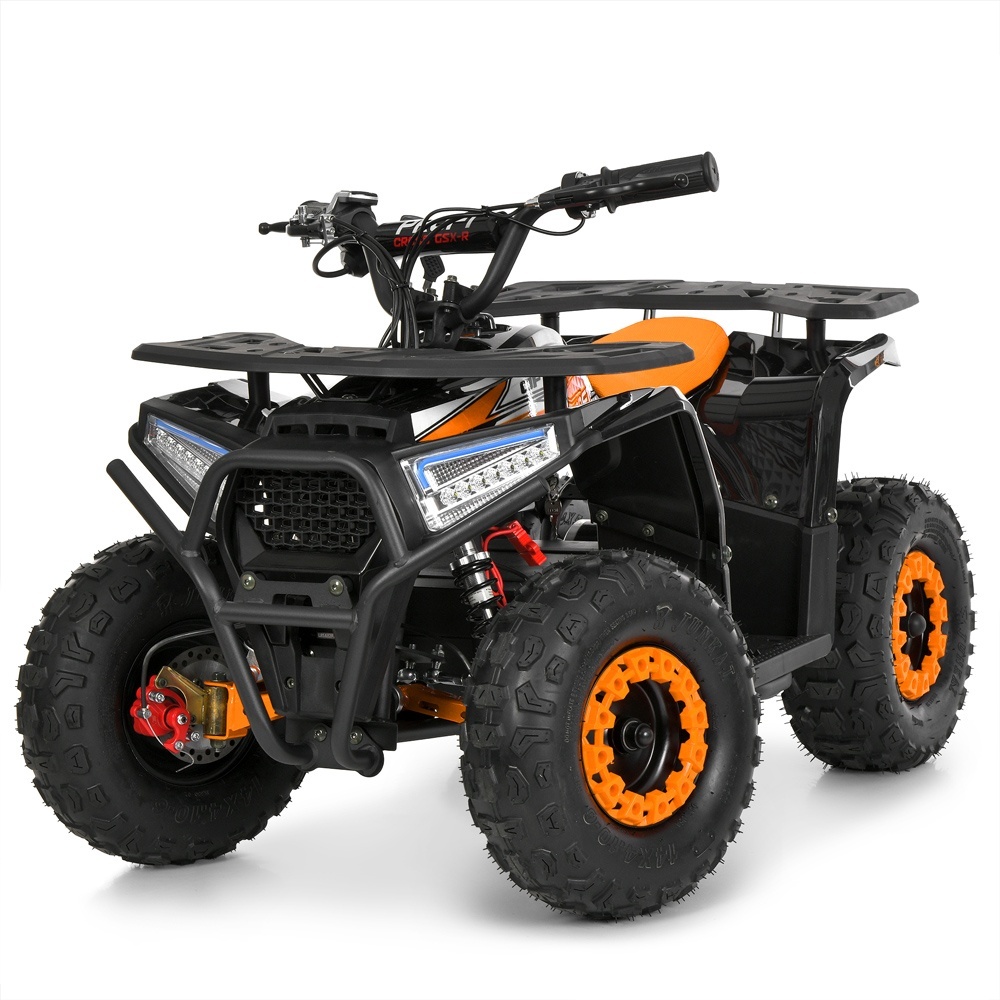 Квадроцикл HB-FFA1000-2-7 мотор 1000W,4 акум 12V/12AH,до 26,5км/год,до 65кг,чорно-помаранчевий